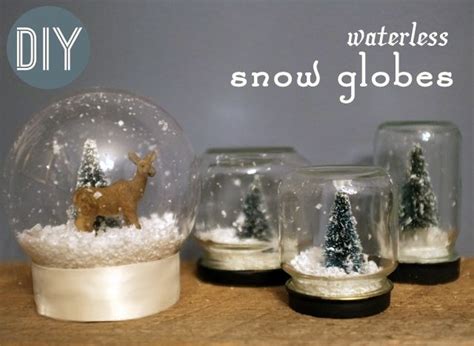 Diy Waterless Snow Globes Waterless Snow Globe Waterless Snow Globe