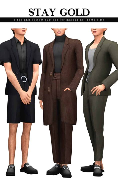 Sims 4 Male Clothes Cc 41 Best Custom Content For Your Game