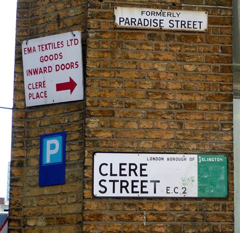 Clere Street Ec2 Formerly Paradise Street London Borough Flickr