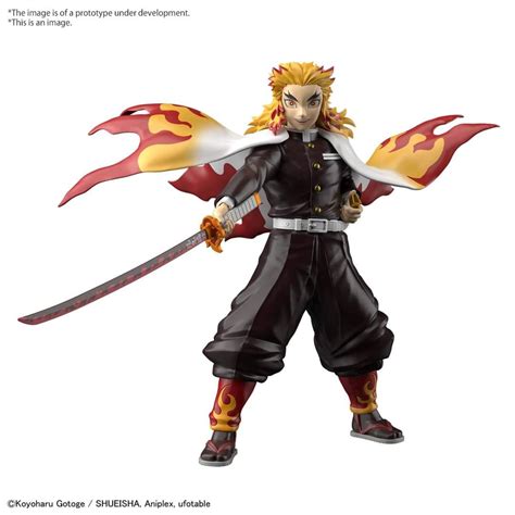 Pre Order Bandai Hobby Demon Slayer Model Kit Kyojuro Rengoku Plastic