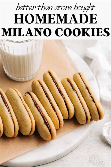 Homemade Milano Cookies Artofit