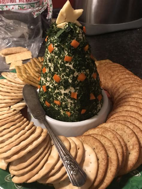 Christmas Tree Cheese Ball Recipe Allrecipes