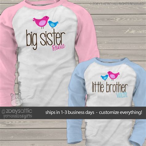 big sister shirt little brother adorable raglan birdie etsy