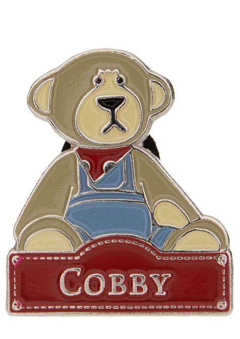 Cobby Bear Pin Badge Charlie Bears Charlie Bears Bear Shop Pin