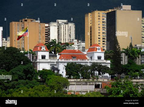 Miraflores And Presidential Palace Caracas Venezuela South America