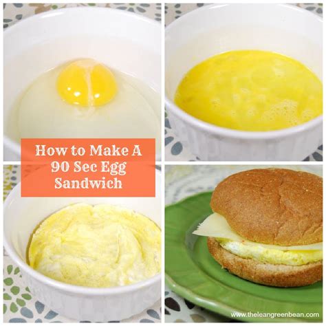 Get breakfast, lunch, dinner and even dessert on the table in minutes with these microwave recipes. Microwaved 90 Second Breakfast Sandwich Recipe