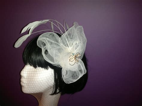 Butterfly Peices Millinery Bridal Hair Hair Accessories Butterfly