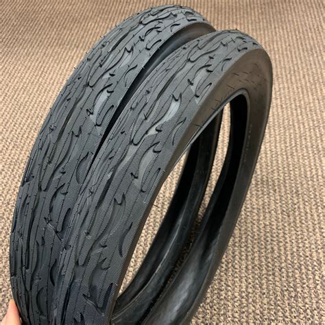 Bicycle Tires Extra Big Wide Kenda Flame 20 X 30 Jumbo Flame Tread