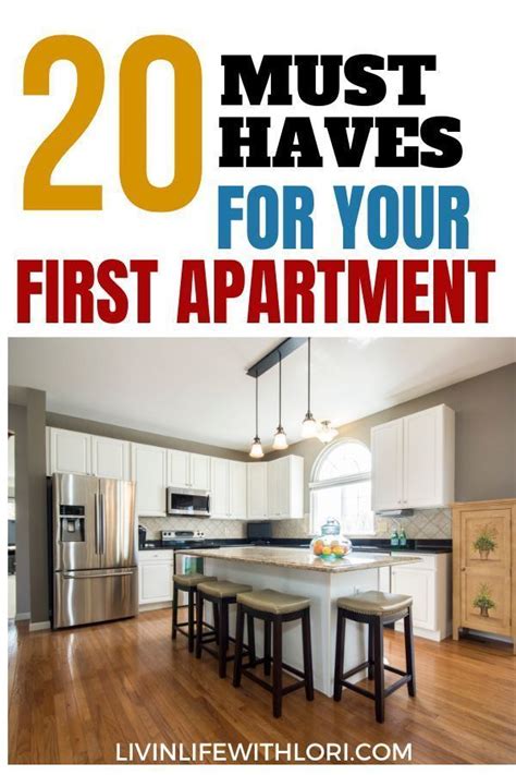 20 Must Haves For Your First Apartment Livin Life With Lori