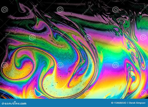 Rainbow Effect Trippy Psychedelic Abstract Background Stock Photography