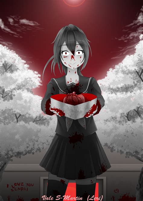 Valentines Day Cest La Mort 💀 Yandere Girl Yandere Anime Sad