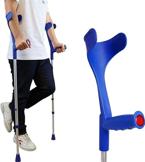 Pepe Crutches Adults X2 Units Open Cuff Forearm Crutches Adult