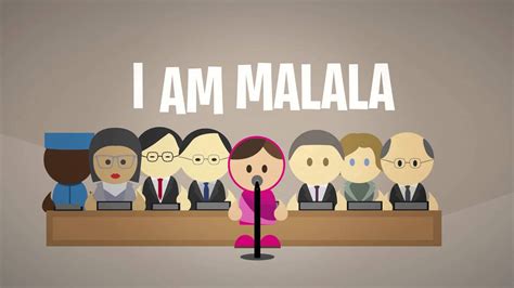 She is known for human rights advocacy, especia. I am Malala - UN Speech - Video Animation - YouTube