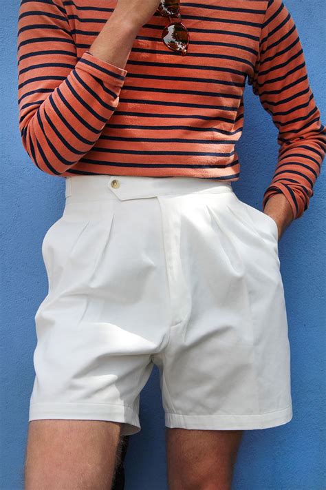 High Waisted Riviera Shorts High Fashion Men Mens Outfits Short Outfits