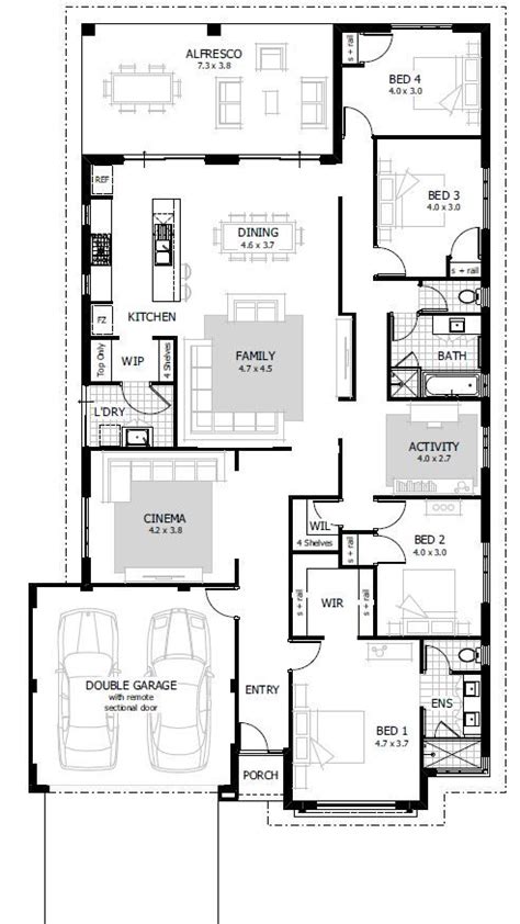 Number of floors 2 storey house. Over 35 large, premium house designs, and house | Four ...