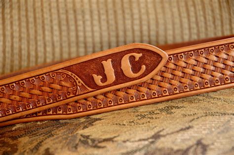 Handmade Western Leather Belt Patterns Lone Tree Leather Works Creates
