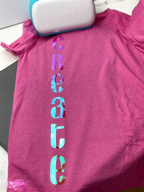How To Make A Shirt With The Cricut Joy Smart Iron On ⋆ By Pink