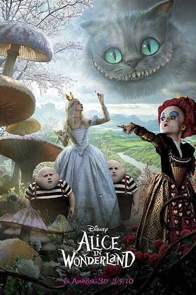 Cartoon Pictures For Alice In Wonderland 2010 Bcdb
