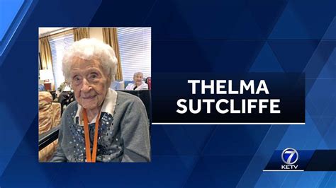 Thelma Sutcliffe 114 Year Old Omaha Woman Is Now The Oldest Living