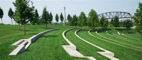 Outdoor Amphitheater Landscape Design Landscape Steps Urban