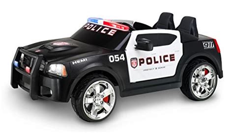 Kid Trax Charger Police Car 12v Battery Powered Ride On Toy Buy