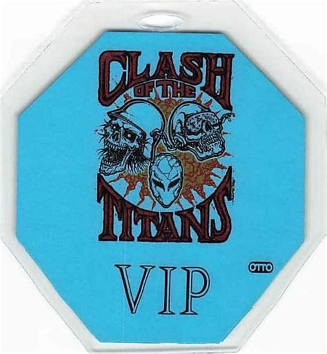 Megadeth Backstage Pass Vip Variant Etsy