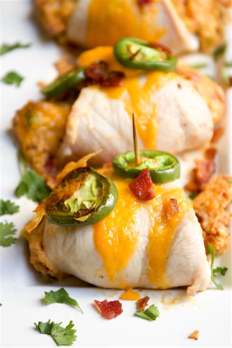 Stuffed Jalapeno Popper Chicken Breasts Horses And Heels