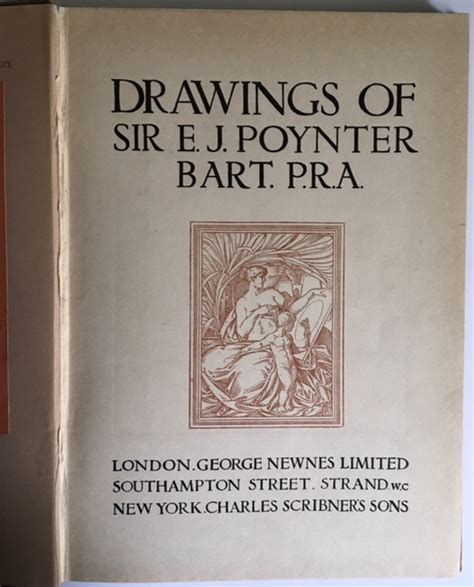 Drawings Of Sir E J Poynter Bart F R A By Bell Malcolm Very
