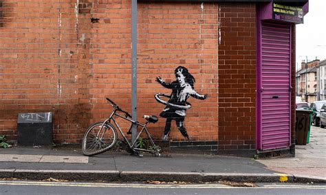 Share images of banksy works and other sightings here. Aachoo!! A Sneezing Pensioner Knocks Down a Row of Houses ...