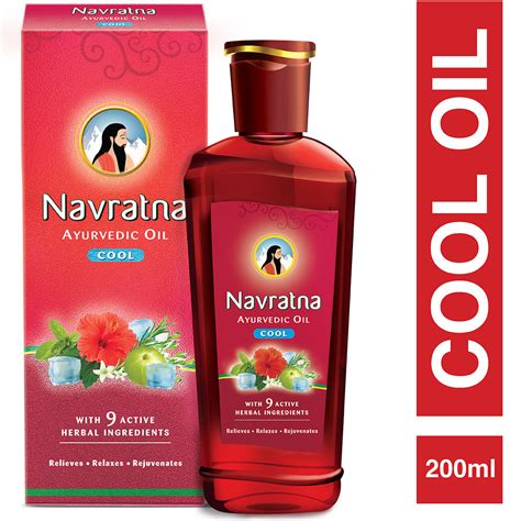 Navratna Ayurvedic Cool Hair Oil 200 Ml Price Uses Side Effects