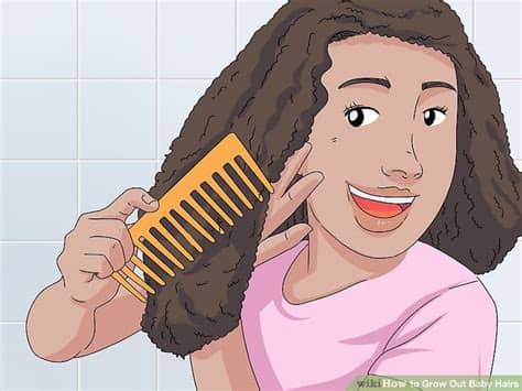 I swear by coconut oil. 3 Ways to Grow Out Baby Hairs - wikiHow