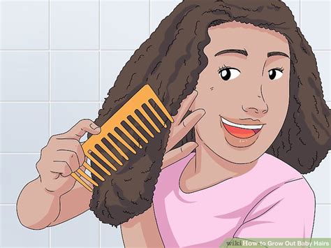 Baby hair isn't so baby, it's regrowth. 3 Ways to Grow Out Baby Hairs - wikiHow