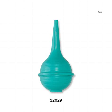 Bulb Syringe Green 32029 Qosina