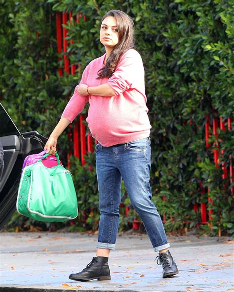 Pregnant Mila Kunis Out In Studio City 11212016 Hawtcelebs