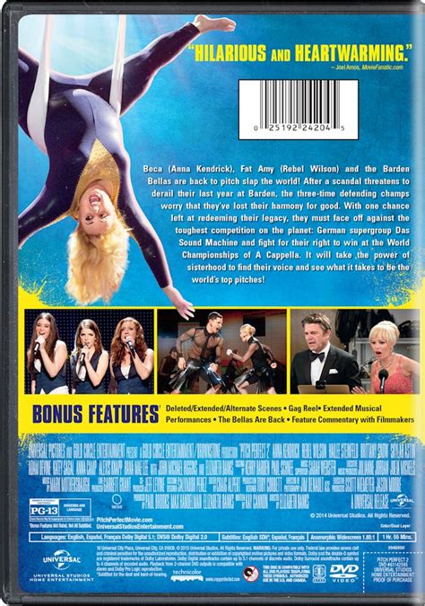 Buy Pitch Perfect 2 Dvd Gruv