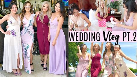 wedding vlog pt 2 bachelorette party and getting naked youtube