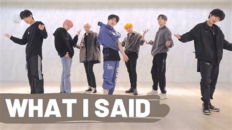 Victon What I Said Dance Practice Mirrored Youtube