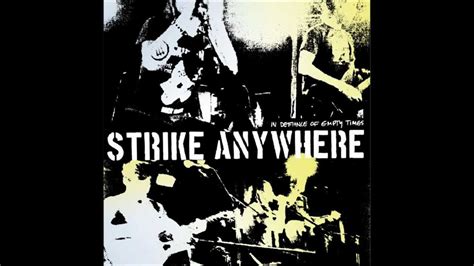 Strike Anywhere Chorus Of One Live And Acoustic Youtube