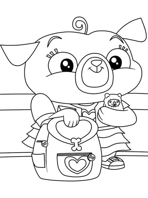 Chip And Potato Coloring Pages