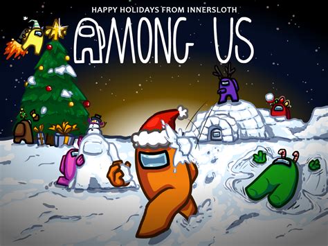 Join henry and friends on adventures where you make the decisions and determine the path of the story! Happy Holidays From Among Us! - Among Us by Innersloth