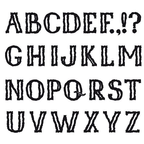Decorative Fonts Alphabet