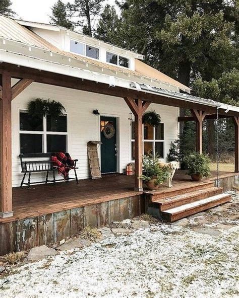 50 Wonderful Rustic Farmhouse Porch Decor Ideas 2019 Amazing Rustic
