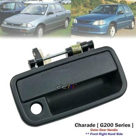 New Front Right Black Outer Door Handle For Daihatsu Charade G G