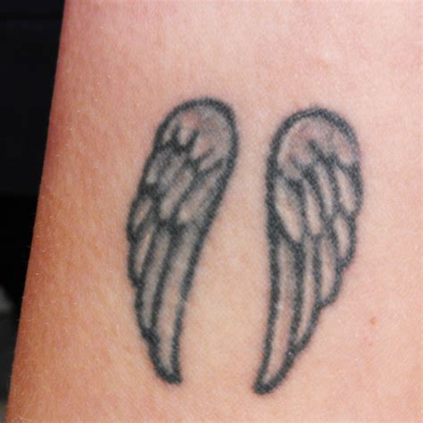 Small Angel Wings Tattoos Designs Nail Art Tattoo Wing Tattoos On
