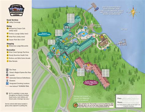 Disneys Fort Wilderness Resort Campground Map