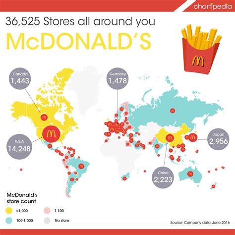 Mcdonalds In The World Map Map Eastern Coast