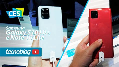 Samsung Galaxy S10 Lite E Note 10 Lite Ces 2020 Youtube