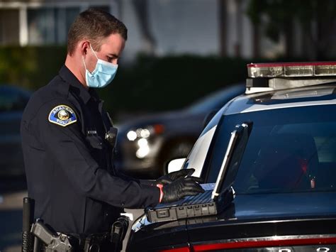 All In A Days Work For Anaheim Officer During Pandemic Fountain