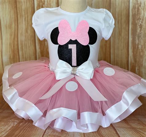 Minnie Mouse Tutu Outfit Minnie Mouse Birthday Outfit Little Ladybug