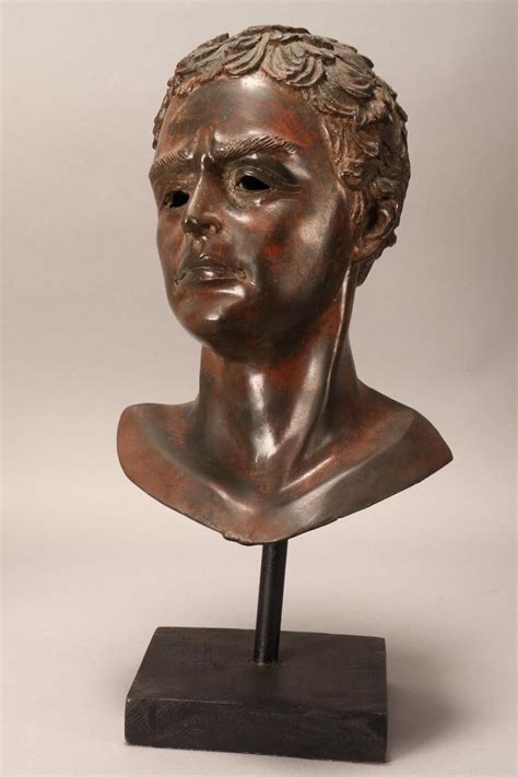 Bid Now Large Classical Style Bronze Bust On Stand December 6 0121